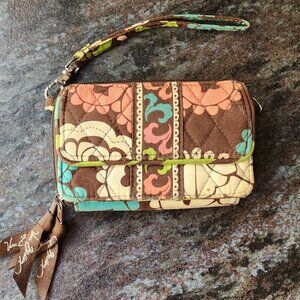 Vera Bradley Lola Floral Wristlet Wallet